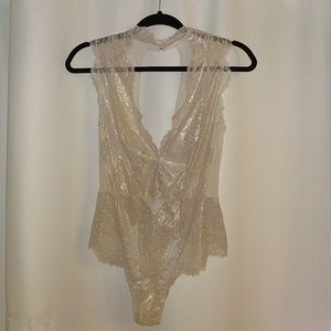 Silver Victoria's Secret Teddy